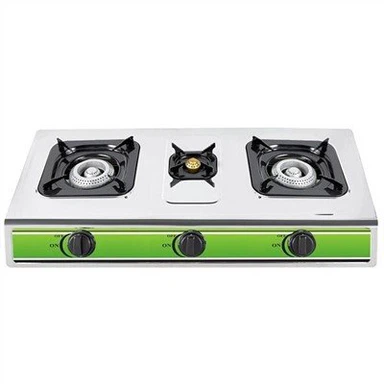 Stainless Steel Gas Stove 3 Burner